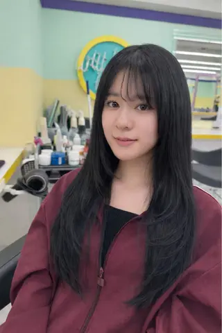 ロング カラー 【透明感×トレンド】 🍃RIKU🍃のヘアスタイル