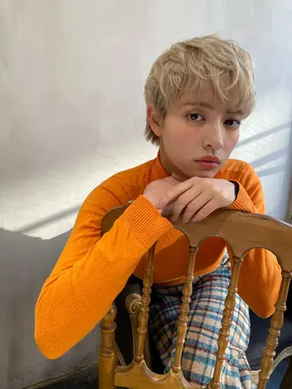 ショート カラー ショート/ボブ/ 心斎橋/宮脇美奈のヘアスタイル