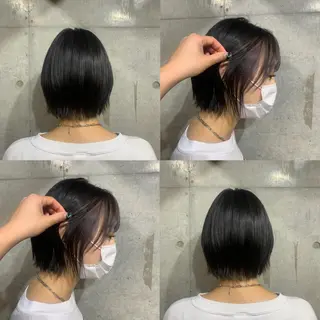 ショート もにか🌞原宿/渋谷 🌝ブリーチカラーのヘアスタイル