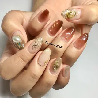 ロング キッズ ネイル マツエク・マツパ 福田 加奈のネイルデザイン