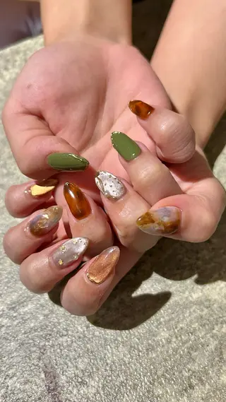 ネイル 板垣 まいのネイルデザイン