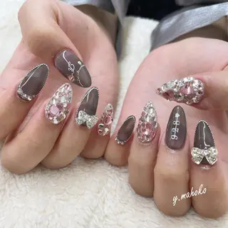 ネイル She nail studio 原宿所属・パラジェル有/ スカルプ/mahoのネイルデザイン