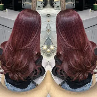 ロング カラー もえな 💋👼🏻のヘアスタイル