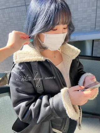 ミディアム カラー カラーパティシエ facce🌼ikoのヘアスタイル