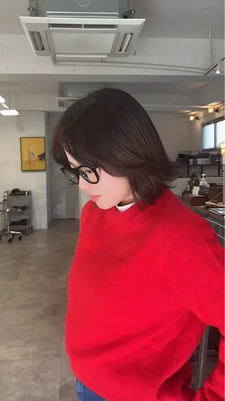 ミディアム カラー LABO hair salon所属・🍋ミニモ限定価格 Konomi🍋のヘアスタイル