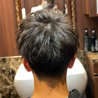 ショート メンズ 浅見 天翔のヘアスタイル