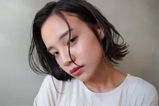 ミディアム 吹田/岸辺/宇津 太喜のヘアスタイル