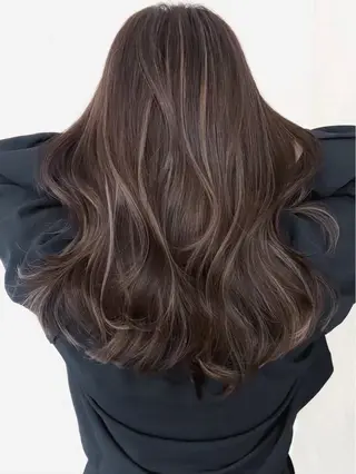 ミディアム カラー Amaretto かなのヘアスタイル