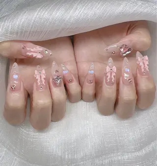 ネイル Lee Nails チップ長さだし専門店のネイルデザイン