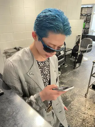 ショート カラー パーマ ヘアアレンジ メンズ キッズ ネイル マツエク・マツパ アイブロウ 艶ハイトーン/ヘア アレンジAYAKAのヘアスタイル