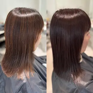 セミロング カットスタジオケン所属・【9時〜24時】 KENのヘアスタイル