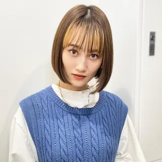 ショート カラー 🦋韓国系指名No1 店長/圓山 祐也🦋のヘアスタイル