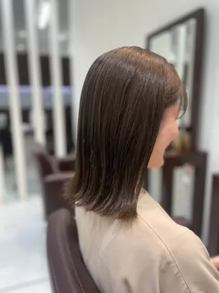 ミディアム カラー TAYA千葉そごう店所属・【千葉駅南口歩1分】 MAKAのヘアスタイル