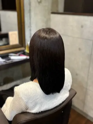 セミロング カラー natsumi 🌷のヘアスタイル