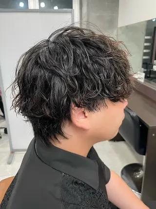 パーマ メンズ メンズモテパーマ💙 fuwaのヘアスタイル
