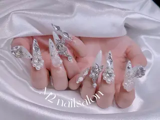 ネイル 長さだし専門店 M2　rikaのネイルデザイン