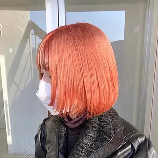 セミロング カラー 🌈艶髪ベージュ🌈 ユウトのヘアスタイル