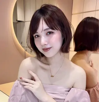 ショート 巻ける縮毛矯正/ボブ 小顔カット大和田拓夢のヘアスタイル