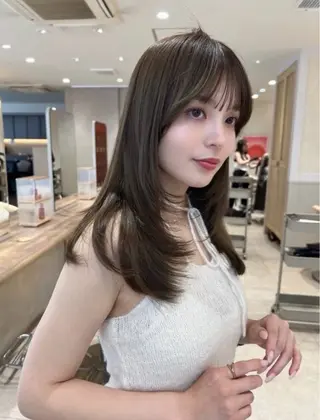 カラー 🍒HARUKA🍒 髪質改善/艶髪/韓国のヘアスタイル