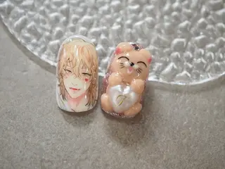 ネイル glaNje 福光のネイルデザイン