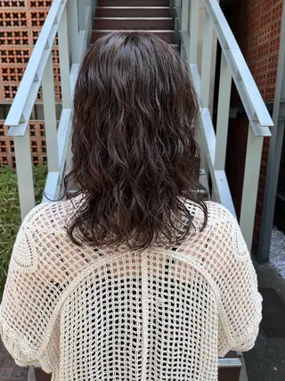 セミロング パーマ ショートカット無料/ 小顔ショートのヘアスタイル