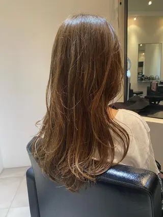 ロング カラー Tomoka🐶🌟 似合わせカット✂︎のヘアスタイル