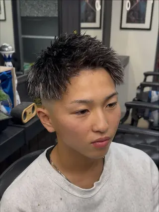 メンズ 断髪刈舞所属・市川 碧斗のヘアスタイル