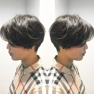 ショート ショートヘア💫 ハイトーン西田拓馬のヘアスタイル