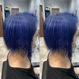 ショート カラー メンズ 𝙱𝙻𝙴𝙽 𝚋𝚢 𝚍𝚘𝚝.所属・🤍BLEN 窓🤍のヘアスタイル