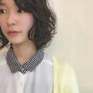 ショート パーマ AR.MARA hair  studio所属・AR.MARA サトウヒカルのヘアスタイル