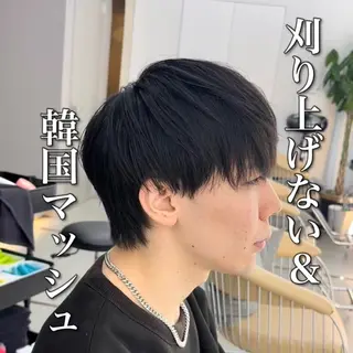 ミディアム 【池袋店 店長】伊藤 昂樹/曲がる縮毛矯正のヘアスタイル