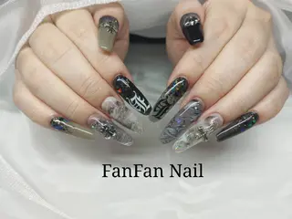 ネイル Fanfan  長さ出し専門のネイルデザイン