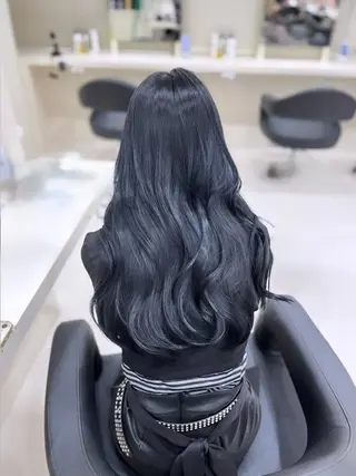 ロング 韓国ヘア×髪質改善 齋藤晴のヘアスタイル