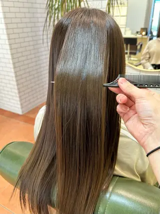 ロング カラー 石井 佑樹のヘアスタイル