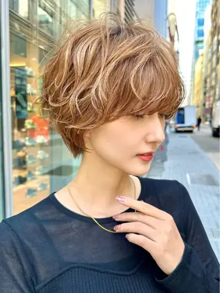 ショート 大人ショート/大阪 /豊中/すがいゆうのヘアスタイル