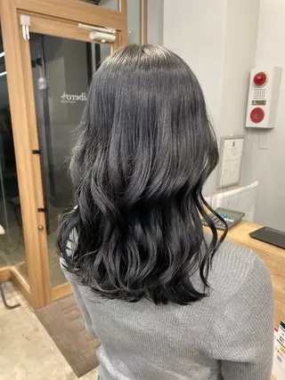 ミディアム カラー 🐾Libero🐾 柏　KONOMIのヘアスタイル