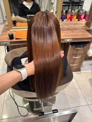 パーマ Ash 平井 青木🤍のヘアスタイル