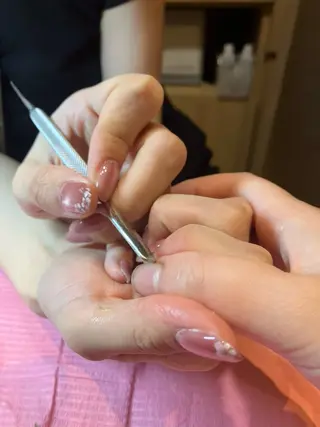 ネイル Nail salon Roovely 代官山店【ネイルサロンルブリー】所属・roovely Rumi／ニュアンスのネイルデザイン