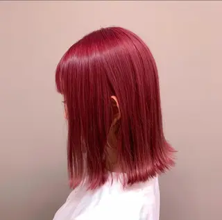 ミディアム カラー くすみミルクティー／ ブラウン🪡TOWAのヘアスタイル