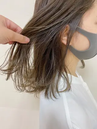 セミロング カラー 【カラーリスト】 Likka.のヘアスタイル