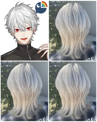 ミディアム MEKI 𓃠‪のヘアスタイル