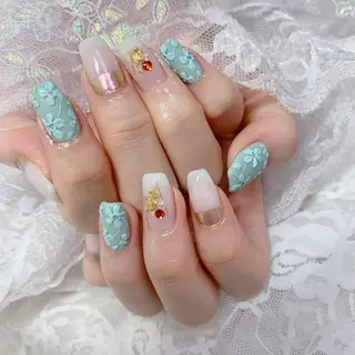 ネイル La neige* yuki 🥯🍑のネイルデザイン