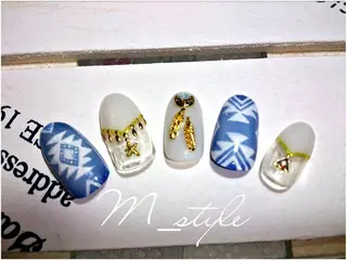 ネイル 下妻市ﾈｲﾙｻﾛﾝ M_styleのネイルデザイン