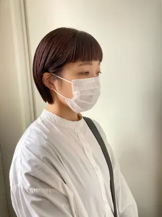 ミディアム カラー 小木曽智美 /ボブ/ショートのヘアスタイル