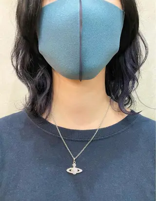 ミディアム カラー 【ピンク/韓国ヘア/ ヘアセット】亜海のヘアスタイル