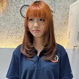 ロング カラー 🌱ブリーチ・透明感 カラー/mapi🦭のヘアスタイル