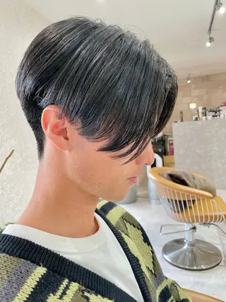 ミディアム カラー メンズ 【東北メンズヘア1 位受賞🥇】本間祐太のヘアスタイル