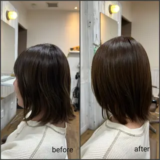 ミディアム kokua hair design／大西のヘアスタイル