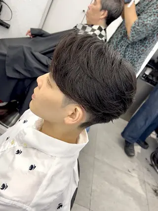 ショート パーマ メンズ GROOMER/S TOKYO for mens salon所属・常松 信二のヘアスタイル