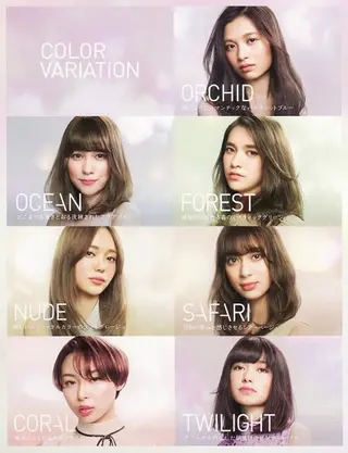 カラー 🔥キョウスケ 🔥のヘアスタイル